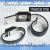 Pulsera Brazalete Antiestático Inalambrico Wireless de Acero Inoxidable Negra - NÜMEN STORE