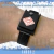 Pulsera Brazalete Antiestático Inalambrico Wireless de Acero Inoxidable Negra - tienda online
