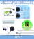 Set Smart Fitness Estimulador Muscular Recargable Usb 4e + Bolso en internet