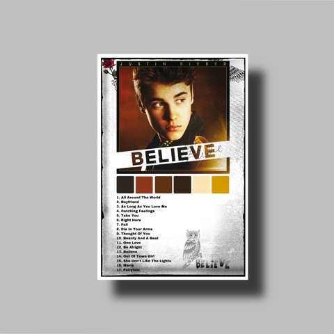 Poster Believe - #76