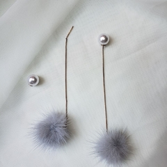 Aretes Pompones