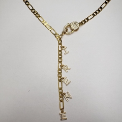 Cadena tipo cartier con nombre