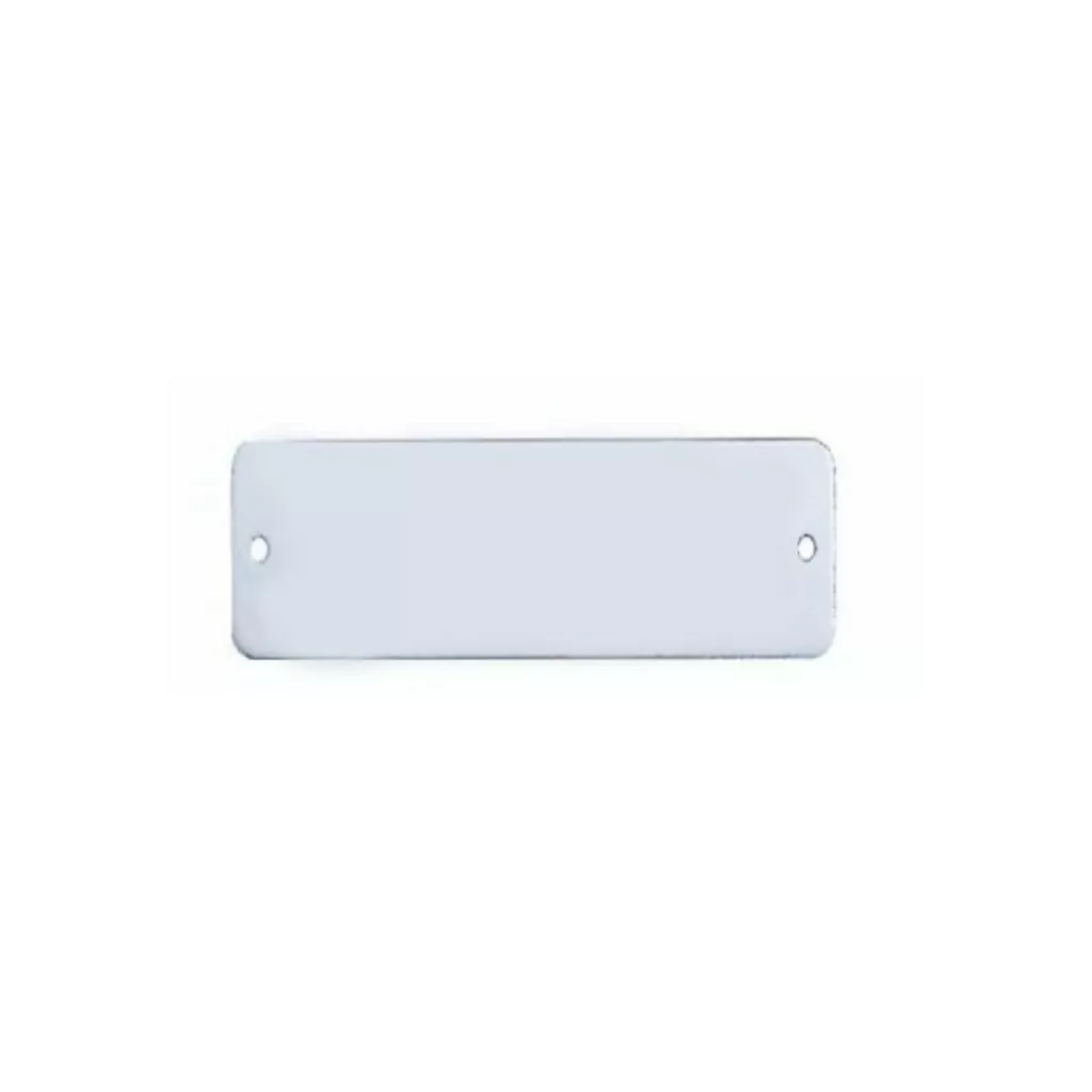 PLACA ESMALTADA PERSONALIZADA 9x3cm