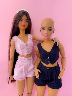 Shortinho Barra Italiana - Doll Coolture