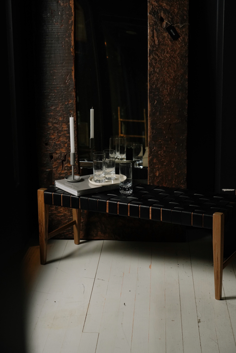 Banco trenzado - comprar online