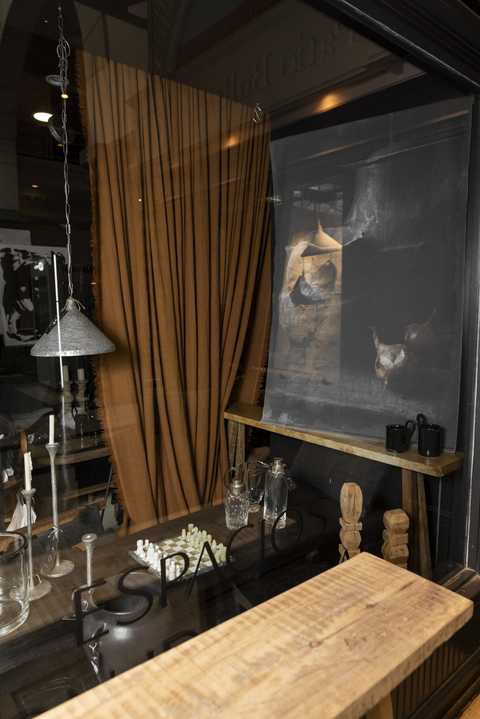 Cortinas de llama - Exposicion CASA FOA 2023