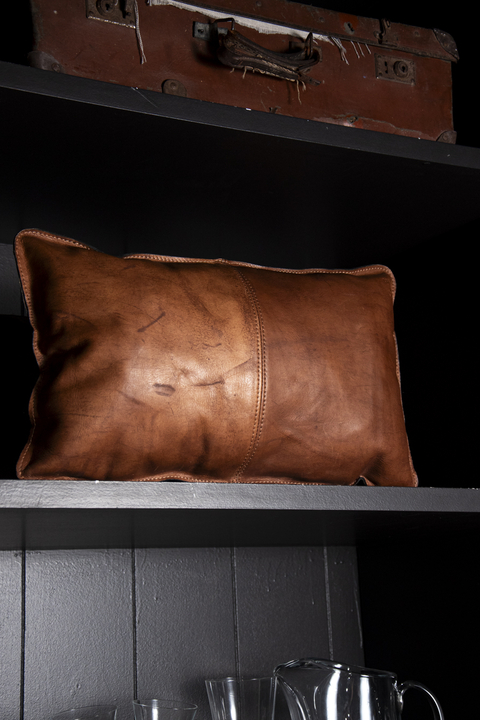Almohadon cuero suela