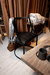 Silla quebrada negra - comprar online