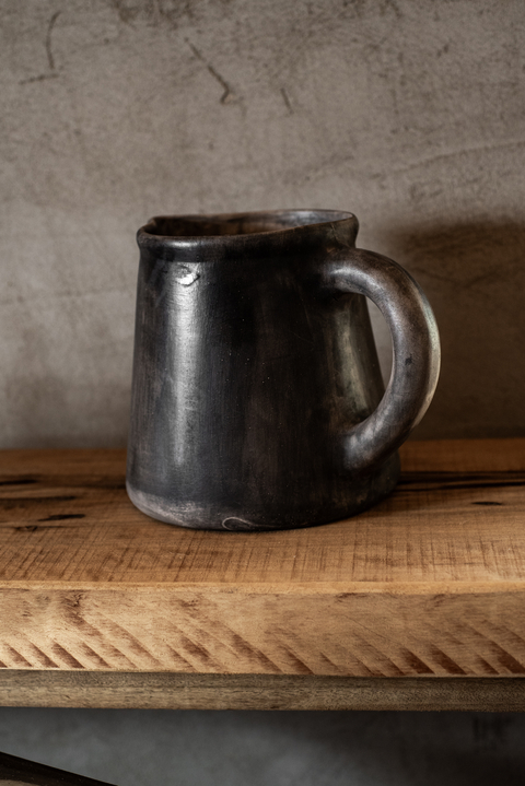 Jarra cono jaspeada S