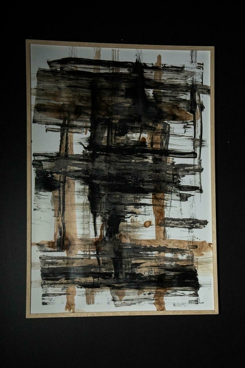 Obra Abstracta Laberinto