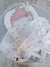 NIDITO DE CONTENCIÓN GRIS PERLA A ESTRELLAS + MANTITA DE GASA - comprar online