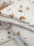 ACOLCHADO REVERSIBLE BLANCO ARCOIRIS CANELA CON BLANCO - comprar online