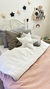 ACOLCHADO REVERSIBLE ROSA & BLANCO - comprar online