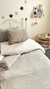 ACOLCHADO REVERSIBLE GRIS PERLA & BLANCO - comprar online