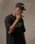 Camiseta Masculina Streetwear Algodão Preta Box Prison M-EXG na internet