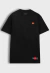 Camiseta Streetwear Logo Leather Preta - Atacado Prison® | Roupas Streetwear
