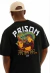 Camiseta Global Oversized Dragon Prison Preta - loja online