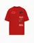 Camiseta Oversized International Sports Club Vermelha
