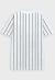 Camiseta Listrada New York Jersey Bordada Branca