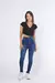 Jean Skinny Mujer Azul Stone Tiro Alto Elastizado Art 110-5 - comprar online