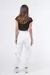 Jean Jogger Mujer Blanco Gabardina Rigida 380 - Mokin Oficial