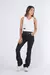 Jean Oxford Elastizado Mujer Negro Tiro Alto 414 - comprar online