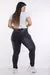 Jean Skinny Mujer Gris Oscuro Tiro Alto Talles Grandes 507 - Mokin Oficial