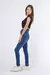 Jean Skinny Mujer Azul Stone Tiro Alto Elastizado 153 en internet