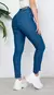 Jean Skinny Mujer Celeste Medio Tiro Alto Elastizado 347 - tienda online