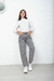 Imagen de Jean Mom Oversize Mujer Gris Arenado Tiro Alto 428