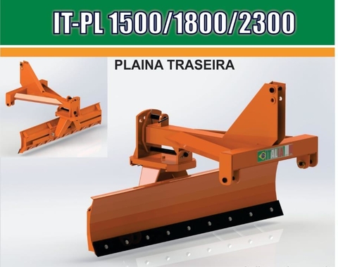 Plaina Traseira modelo IT-PL 1500