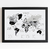 Mapamundi político vintage blanco y negro - comprar online