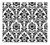 Papel Vinilizado Estil Muresco 38751 Especial Medallon Negro