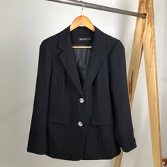 Blazer alongado preto - Lojas Planetta