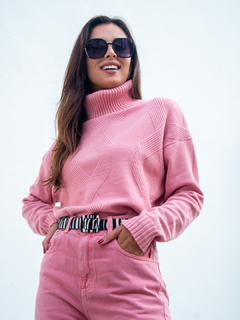 Blusa de Tricô gola Alta - comprar online
