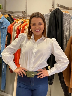 Camisa alfaiataria manga princesa - loja online