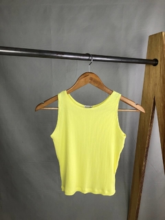 Cropped regata canelado - Lojas Planetta