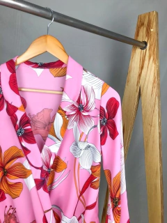Imagem do Blusa Floral Transpassada
