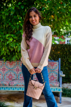 Blusa de Tricô Geométrico - loja online