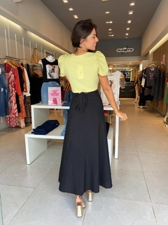 Saia envelope preta - comprar online