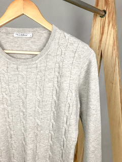 Blusa Tricô Detalhe com Tranças - loja online