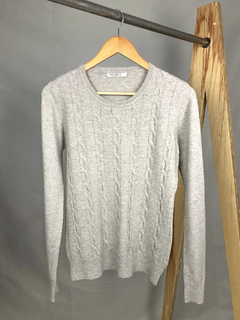 Blusa Tricô Detalhe com Tranças na internet