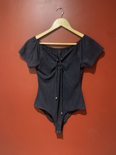 Imagem do Body Preto Amarração