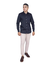 Camisa Manga Longa Individual Liso Preto Slim - Back Stage - Estilo Masculino Exclusivo