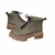 Borcegos cuero verde - comprar online