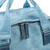 Aloise Mochila Xl Extra Large Color Celeste en internet
