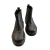 Botas de cuero con cierre Negro y Charol - comprar online