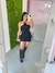 VESTIDO DETALHE LAÇO - PRETO
