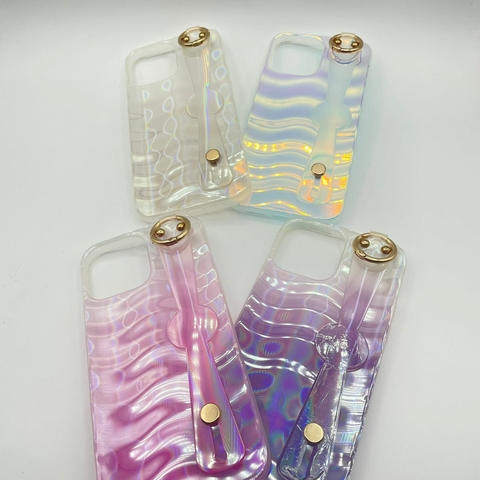 Capa para iPhone Holográfica com Alça