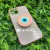 Capa com brilho + suporte olho grego iPhone 13 - DannyCases